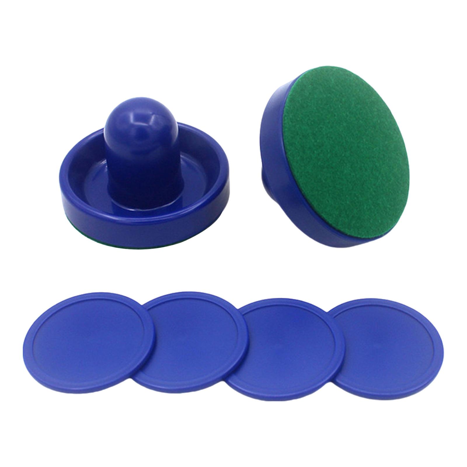 Air Hockey Table - Air-Hockey-Pucks und -Schläger Komplettes Zubehör-Set Weiche
