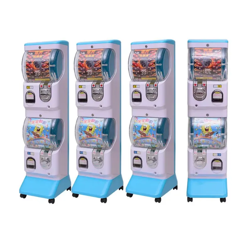 Japanese Arcade Vending Machine - Japanische Gachapon-Maschine, münzbetrieben, für Ei-Gacha-Spielzeugkapseln, Mini-Arcade-Spiel,