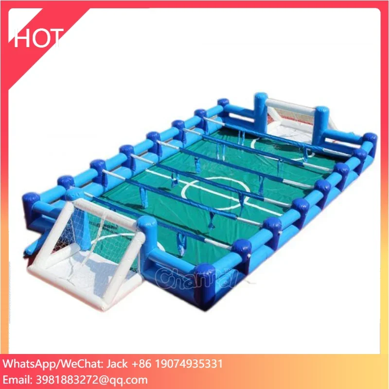 Foosball Table Commercial - Neues Design, aufblasbarer menschlicher Tischfußball, Sportspiel,
