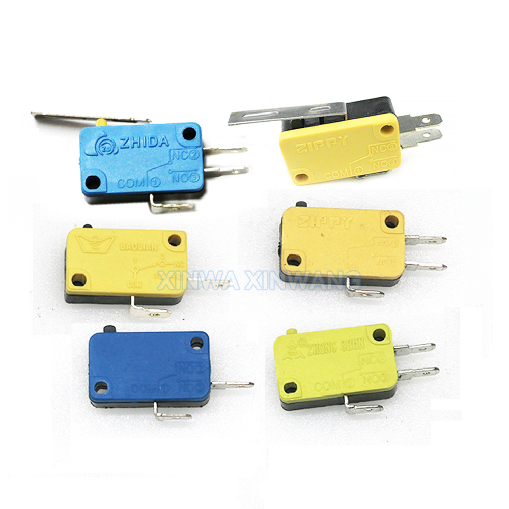 Coin Acceptor Selector - 10 stücke Selbst Reset Micro Schalter