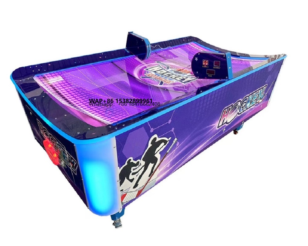 Arcade Games & Vending Co - Münzbetriebener Unterhaltungs-Arcade-Simulator Airhockey-Tischspielautomat Indoor-Simulator Einlöseticket-Spiel für