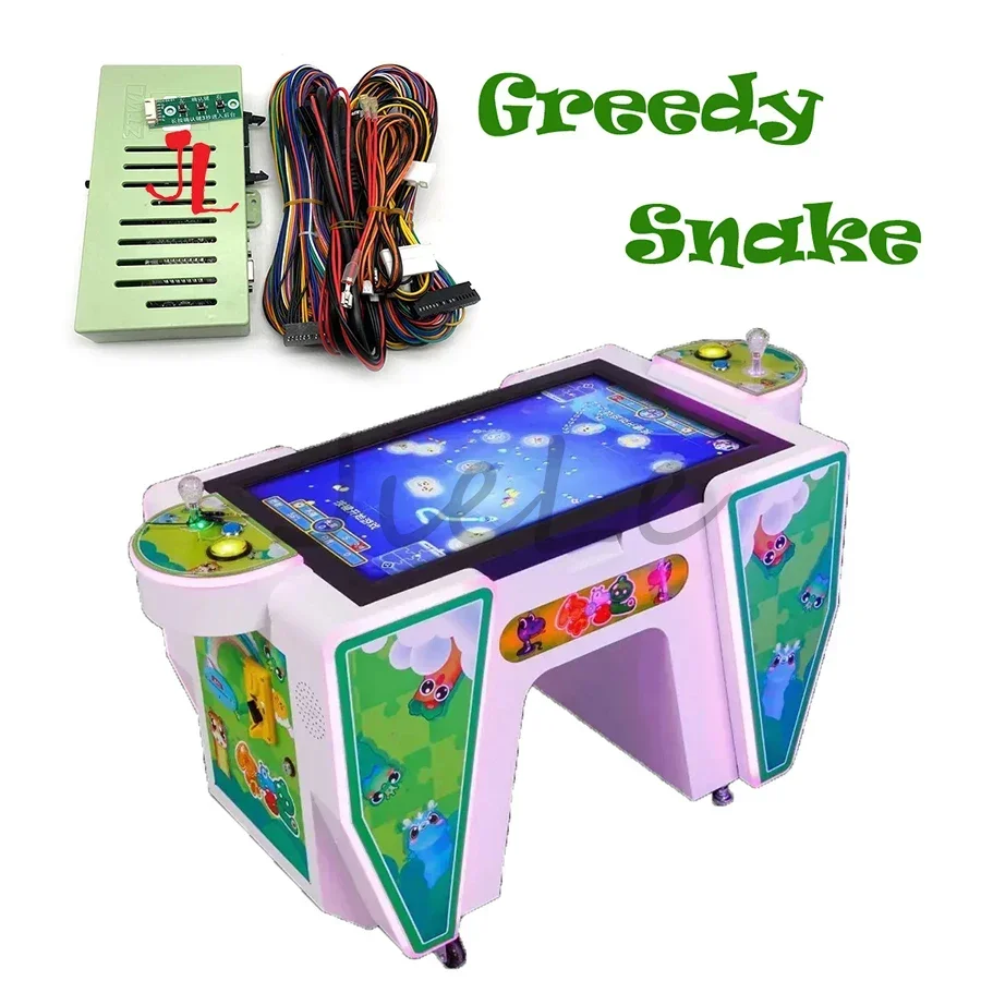 Racing Arcade Cabinet - 2/4 Spieler Greedy Snake Arcade-Spielmaschine PCB