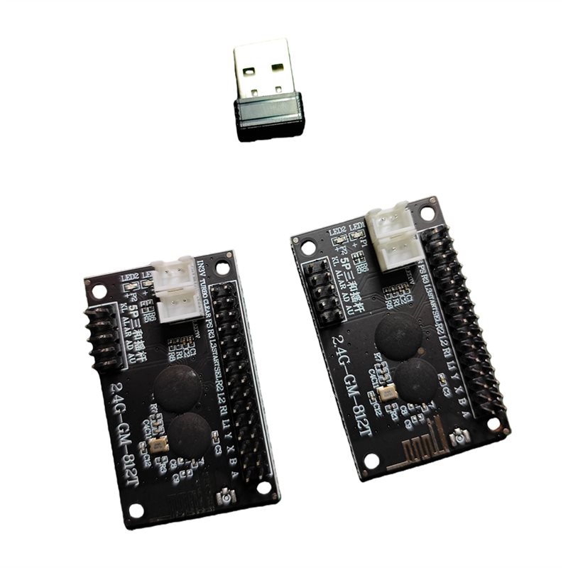 A99E-2.4G Kabelloser 2-Spieler – Joystick Arcade Parts Bewertung und Preis