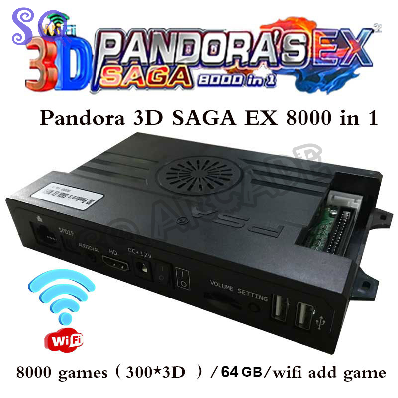 Arcade Pandora Saga Box Ex2 80 – Arcade Ticket Machine Bewertung und Preis