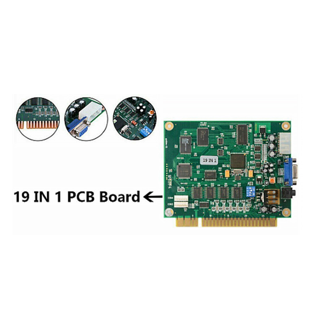 B68A 19 In 1 Multicade PCB Boa – Usb Game Board Jamma Bewertung und Preis
